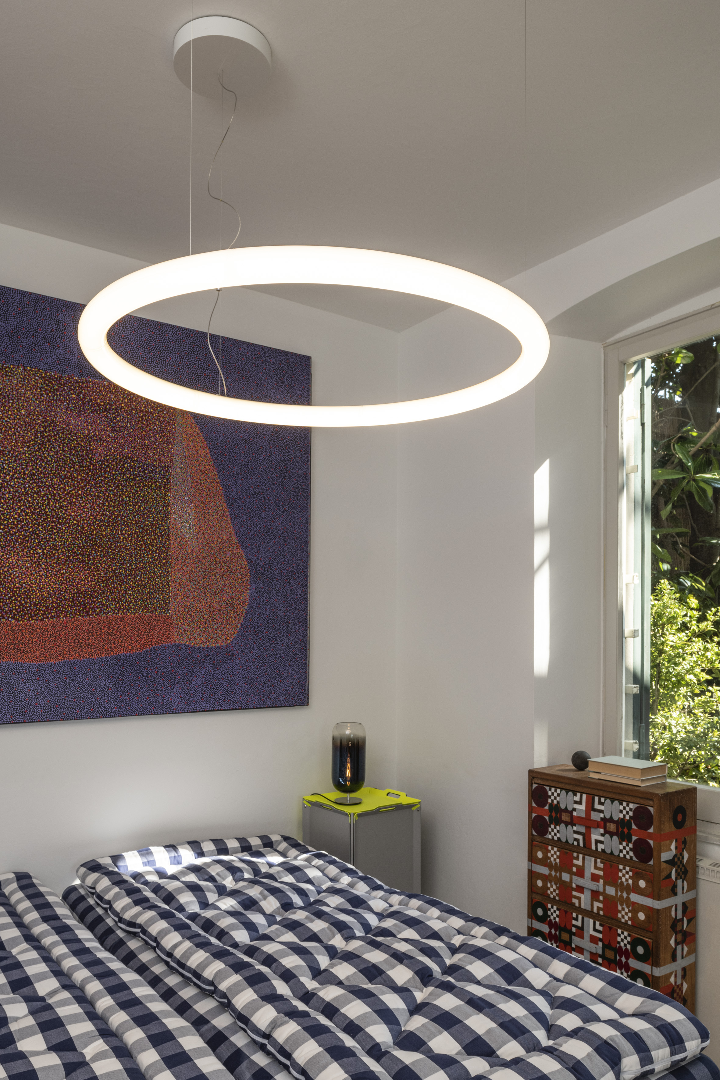 Alphabet Of Circular Suspension Light by Artemide Lamps